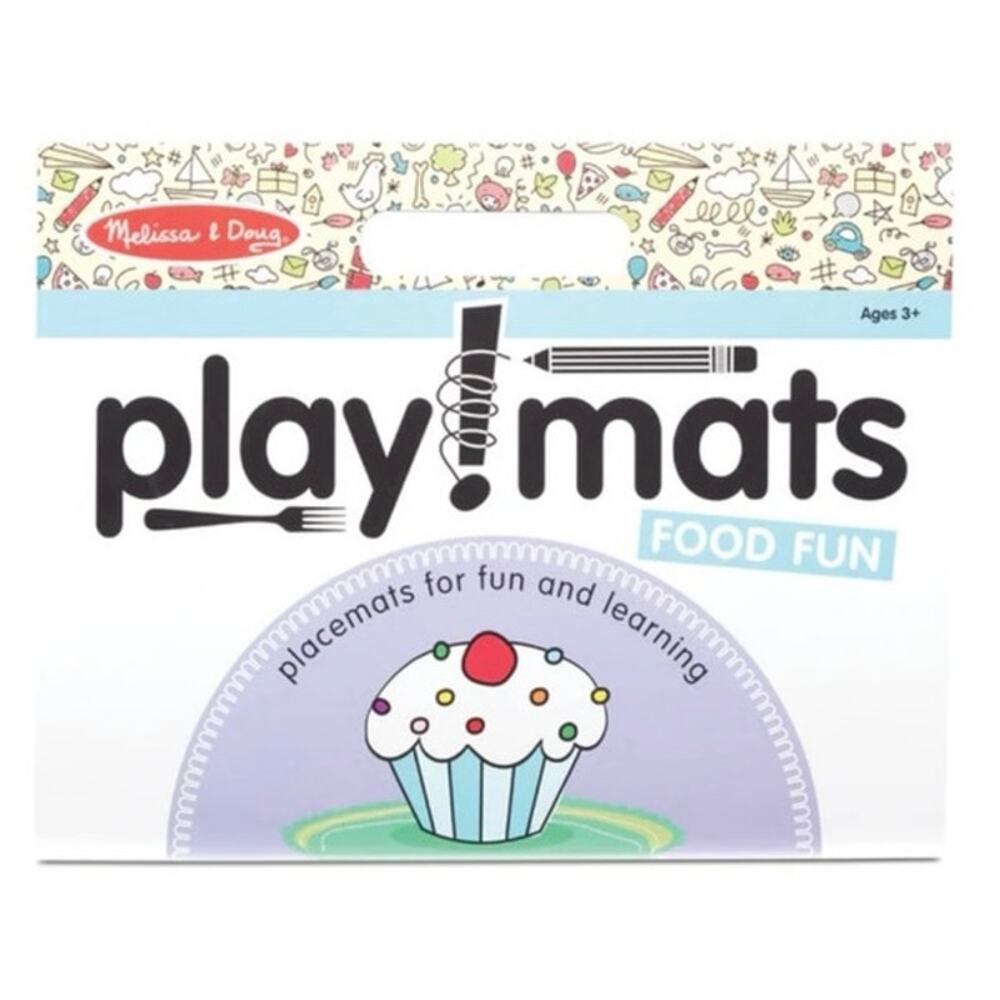 Playmats - Food Fun- Melissa and Doug  activity pls e mats